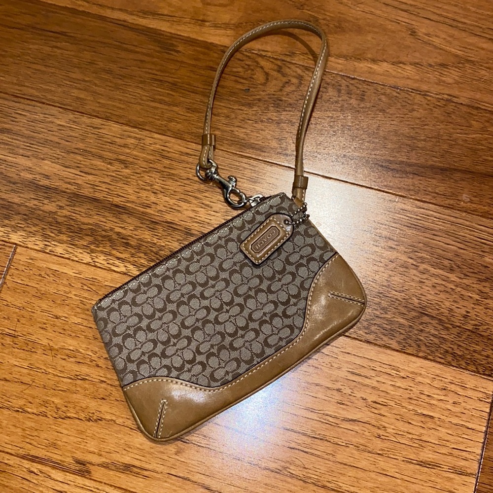 Coach wristlet
